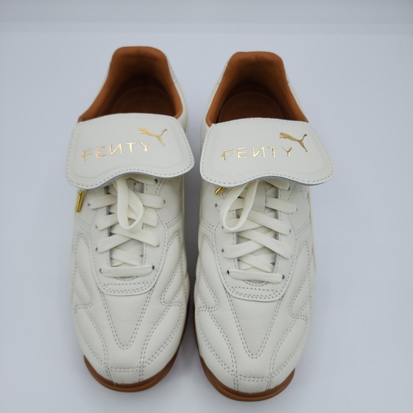 PUMA Fenty x Avanti VL Warm White Shoes Mens‎ 8.5 Leather 398672-02 NEW NWOT - Picture 4 of 11